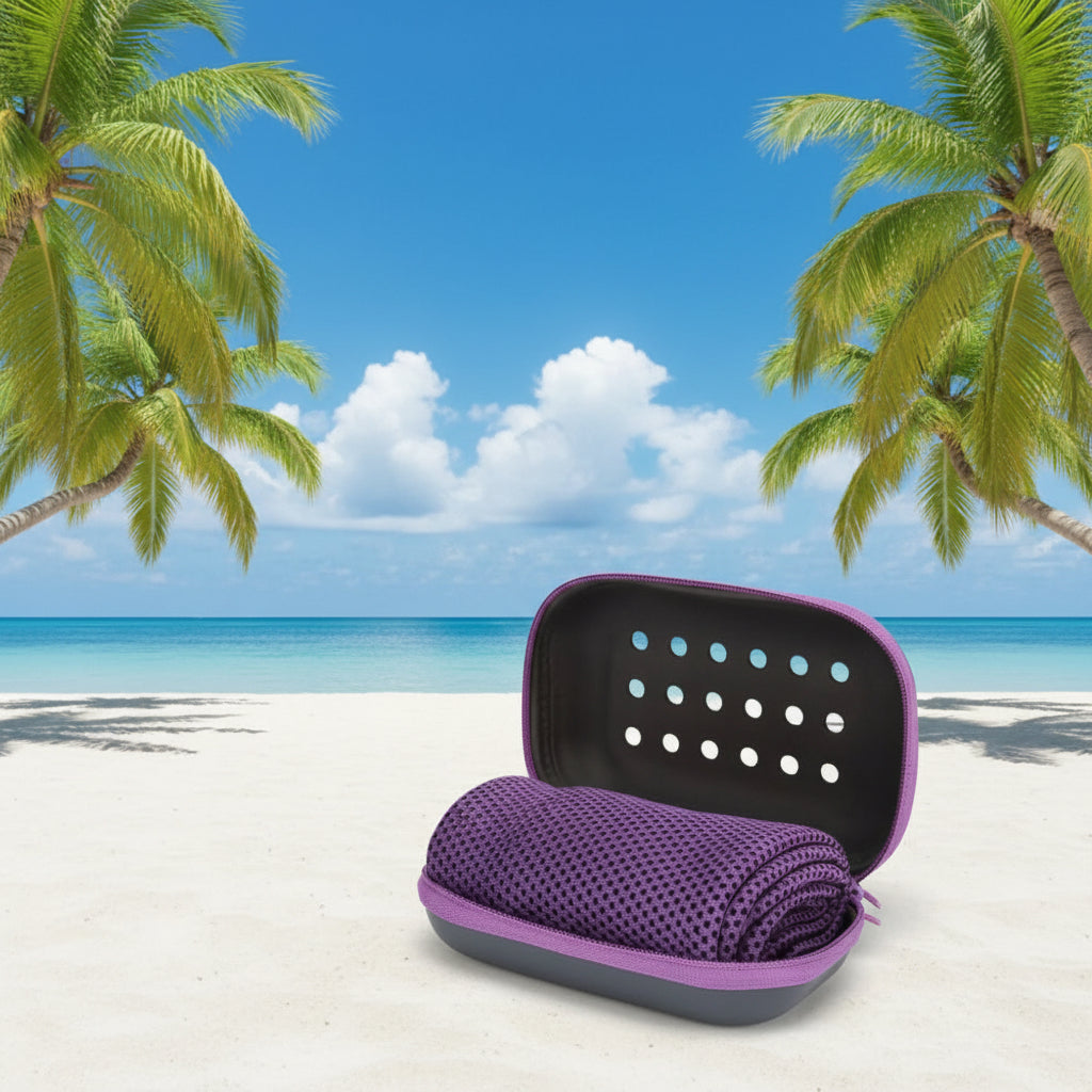 New Portable Microfiber Camping Fitness Cool Towel Cold Sports Towel Sports Cooling Ice Towel